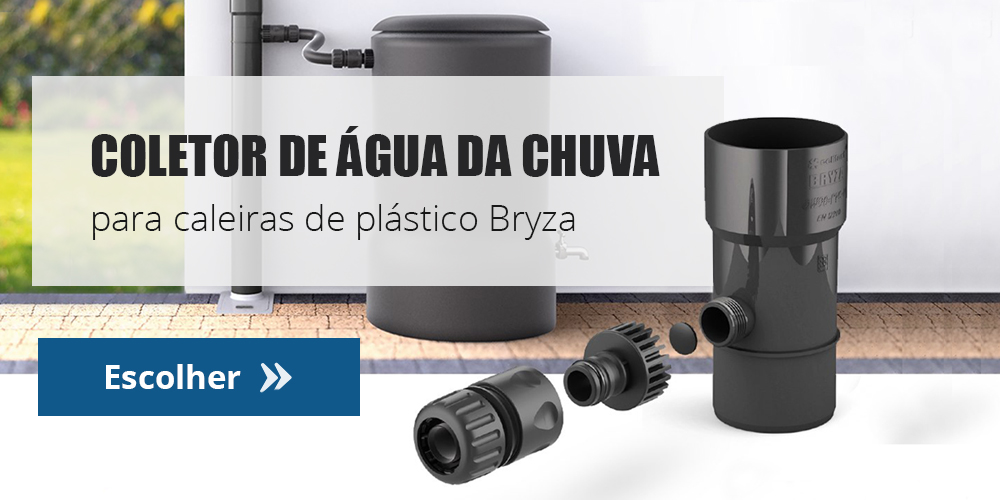 Coletor de água da chuva Bryza PVC