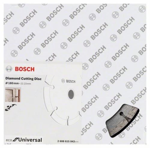 BOSCH Disco de Corte Diamantado ECO For Universal 230x22.23x2.6x7 2608615031