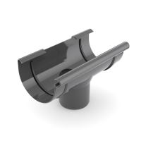 BRYZA Calha de plástico Ø 125/90 mm, Antracite RAL 7021