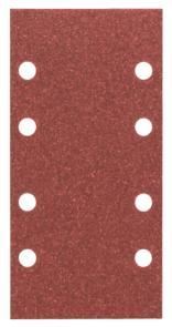 BOSCH Lixa 93x185mm, G80, 8 furos, fixação por velcro, (10 un.) 2609256A82