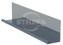 Acabamento de parede para combinação com rodapé RŠ 200, Zinco pintado, Antracite RAL 7016 Acabamento de parede para combinação com rodapé RŠ 200, Zinco pintado, Antracite RAL 7016