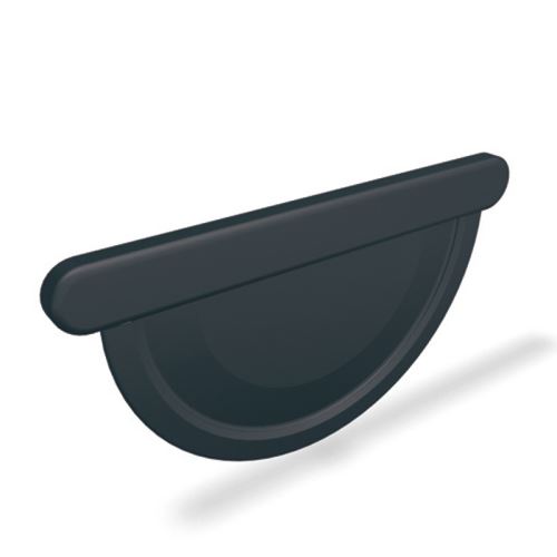 PREFA face da caleira em alumínio Ø 150 mm, antracite P10 RAL 7016