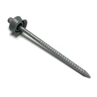 PREFA pino para braçadeira de tubo de descida 330 mm, galvanizado