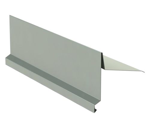Barra de vento para telhado inclinado RŠ 333, Prefalz stucco, Cinza claro P.10 RAL 7005